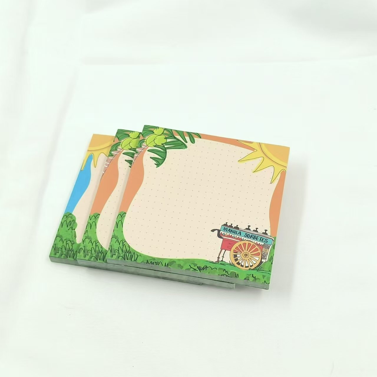 Low MOQ Customized Printed A5 50sheets note pads with logo Tear Off Planner Sticky Memo Notes Pads To Do List Notepad