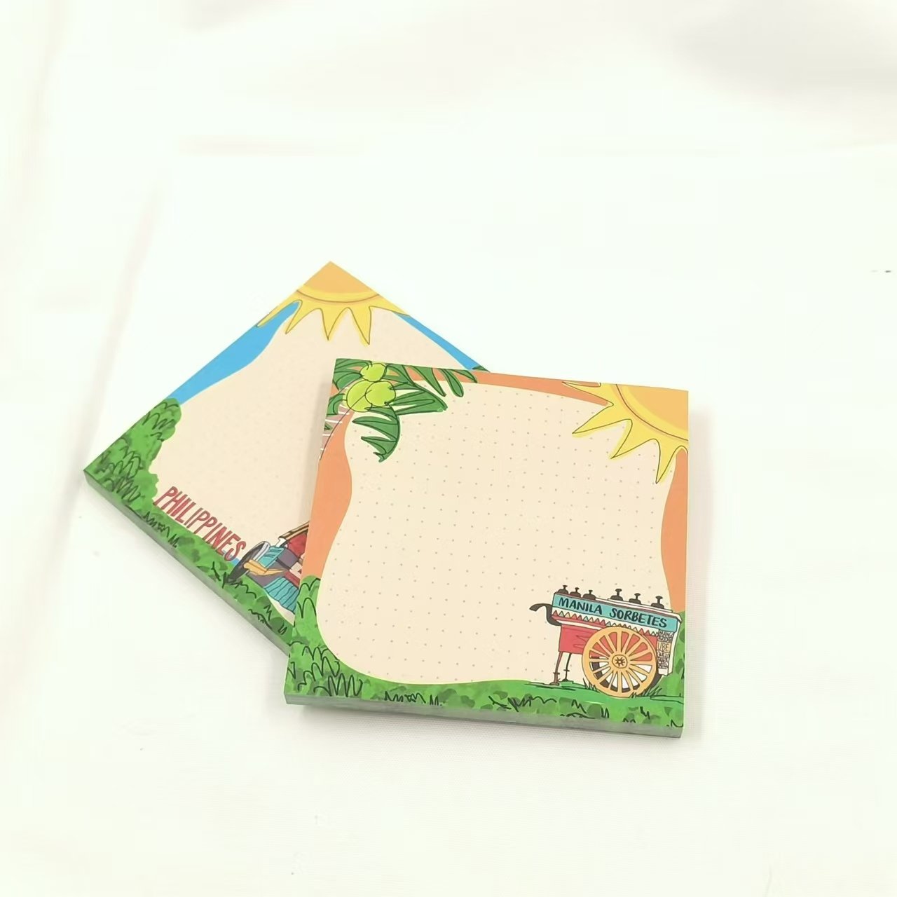 Low MOQ Customized Printed A5 50sheets note pads with logo Tear Off Planner Sticky Memo Notes Pads To Do List Notepad