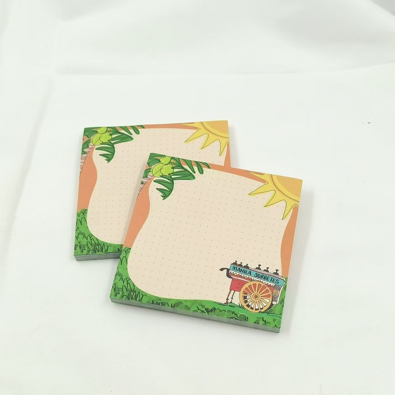 Low MOQ Customized Printed A5 50sheets note pads with logo Tear Off Planner Sticky Memo Notes Pads To Do List Notepad