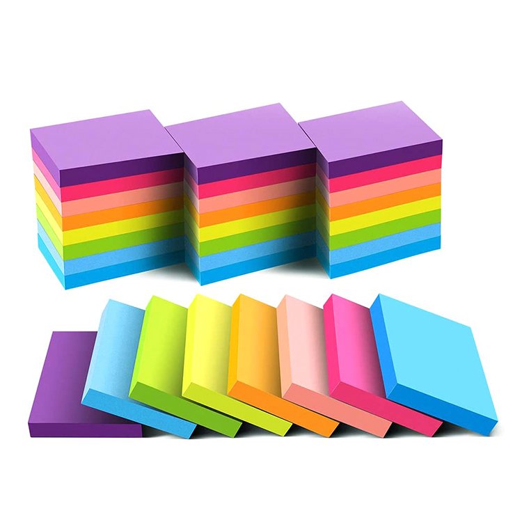 Personalized Colors Custom Logo Cheap Sticky Notes Set Stationery Memo Pad