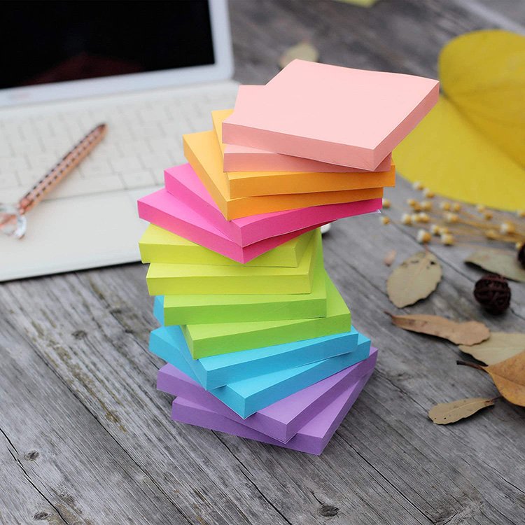 Personalized Colors Custom Logo Cheap Sticky Notes Set Stationery Memo Pad