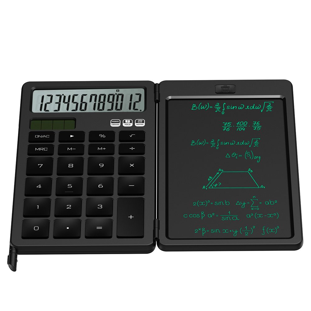 Newyes New 6.5 Inch Portable Folding Calculator Digital Drawing Pad Calculator LCD Writing Tablet