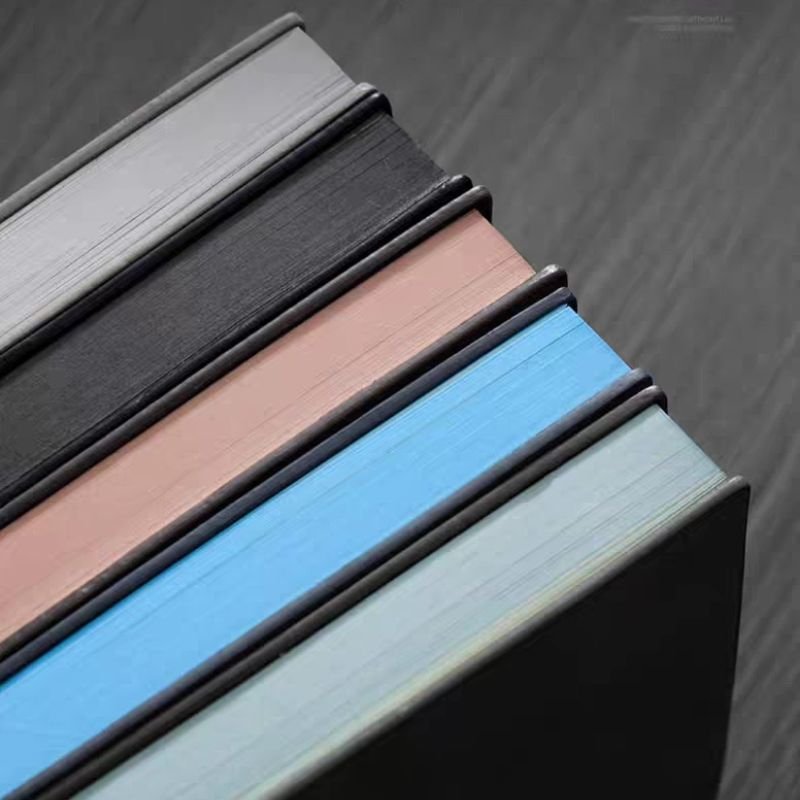 High-End Customizable Hardcover Notebook Logo Agenda Journal Factory Suppliers' Stationery Office School Premium Memo Pad Gifts