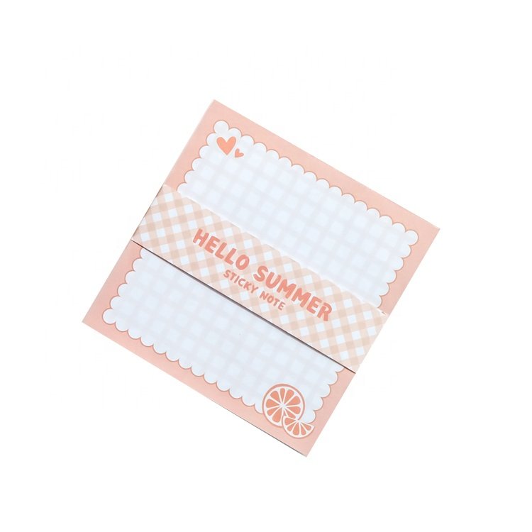 Custom Private Label Square Student Gift Notepads Magnetic Reminder Note Pads for Office Stationery Memo Pad for Promotion
