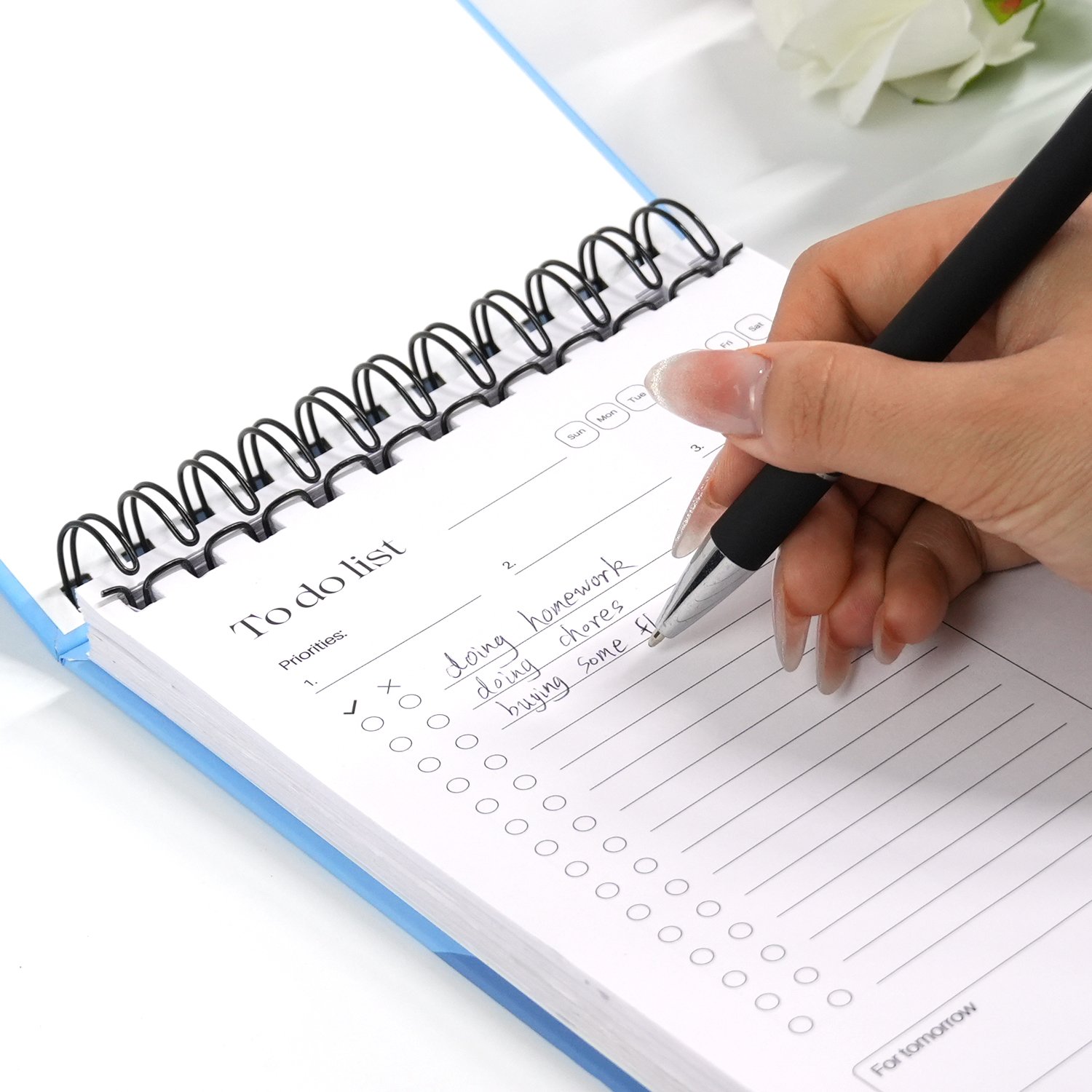 Custom Printing Spiral To Do List Planner Daily Memo Pads Notepad