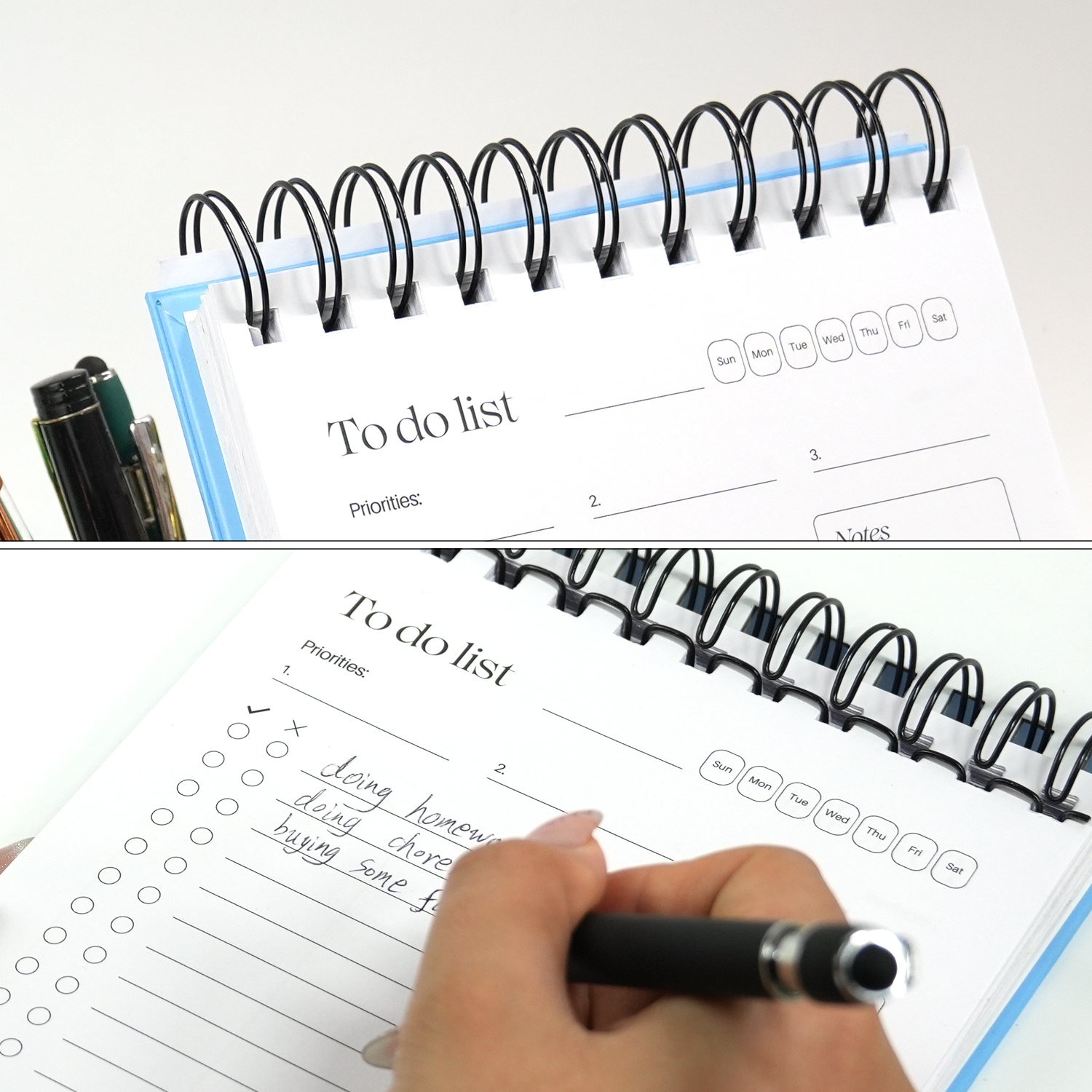 Custom Printing Spiral To Do List Planner Daily Memo Pads Notepad
