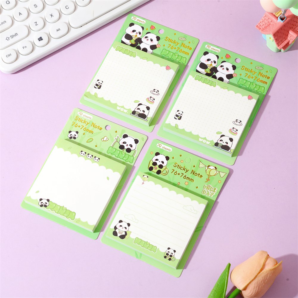 Depai Wholesale 76*76mm Sanrio Dessert Party Notepad Kawaii Stationery Custom Notepad