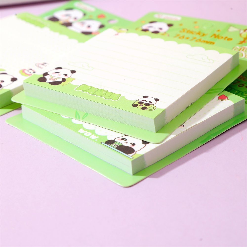 Depai Wholesale 76*76mm Sanrio Dessert Party Notepad Kawaii Stationery Custom Notepad