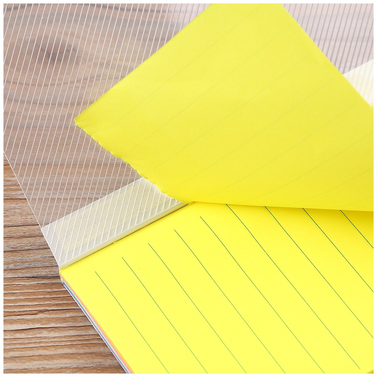 GF New Design Custom Self Adhesive Office School Home Divider Sticky Notes Tabs 4 x 6 Inches Lined Memo Sticky Note Pad