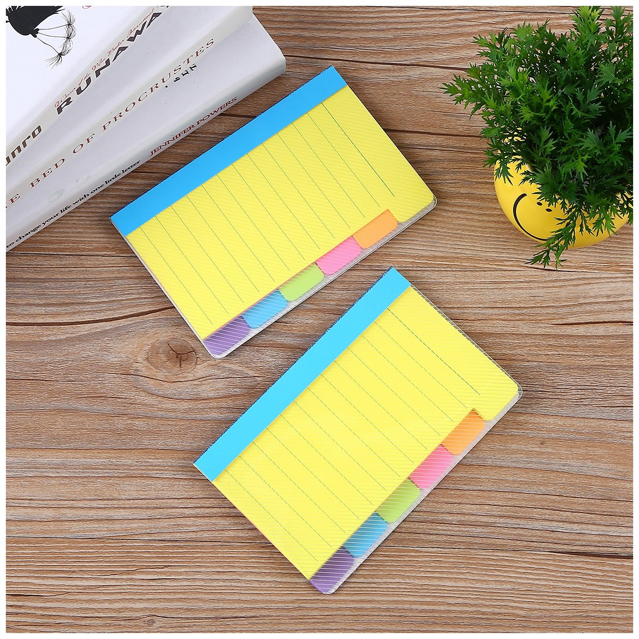 GF New Design Custom Self Adhesive Office School Home Divider Sticky Notes Tabs 4 x 6 Inches Lined Memo Sticky Note Pad