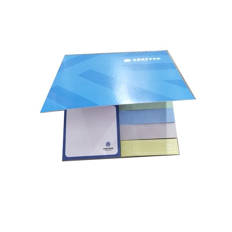 Custom Clear Transparent Colorful Kawaii Sticky Notes Cute Stick Notes pad Transparent Stationery Set Memo Pad Sticky Note Pads