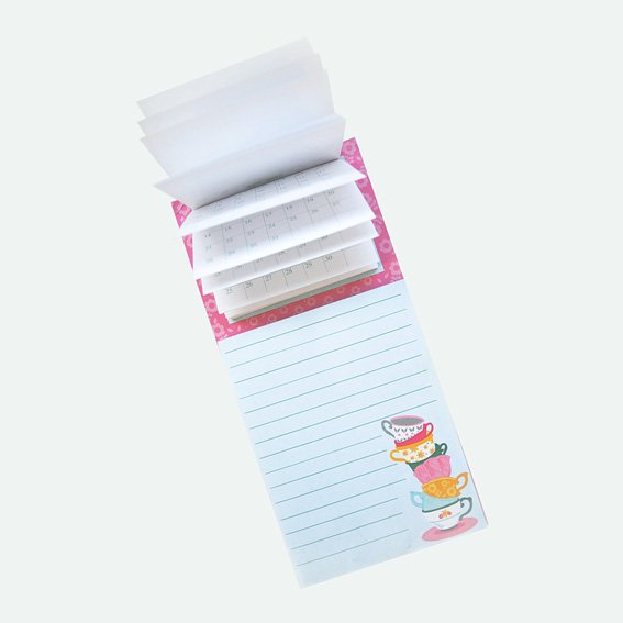 Memo Pad with Calendar for Office Study School Gifts
