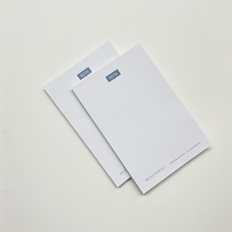 Custom a4 a5 a6 Logo Printing Writing Letter Pad Promotion Gifts Memo Pad Paper Notepad for Office