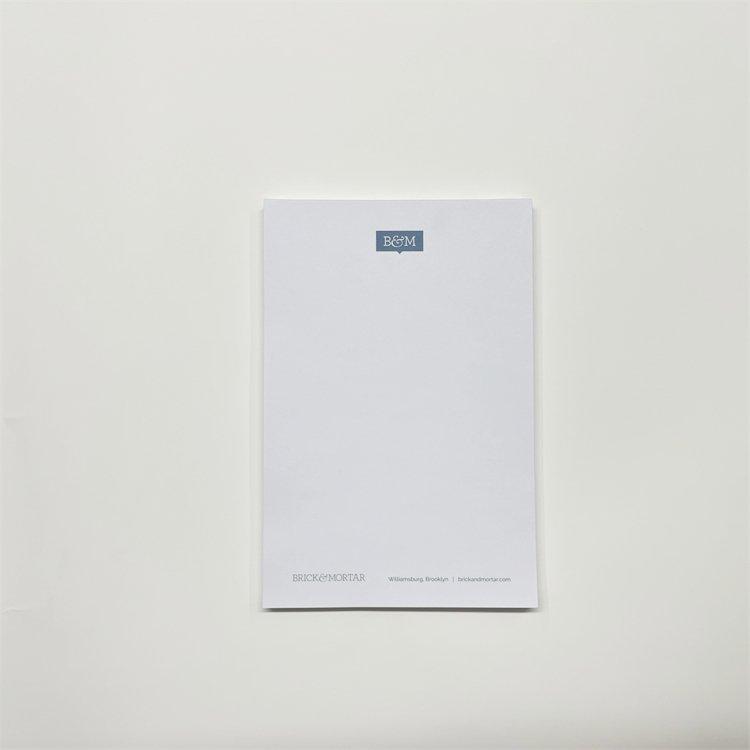 Custom a4 a5 a6 Logo Printing Writing Letter Pad Promotion Gifts Memo Pad Paper Notepad for Office