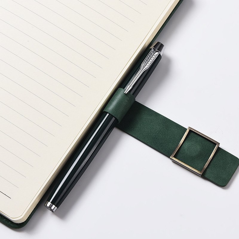 Custom Logo Business Office Stationery Corporate Gift Set Diary PU Leather A5 Journal Notebook Luxury Gift Set With Box And Pen