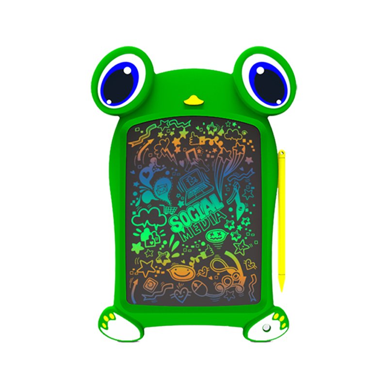 12'' LCD Kids pad Children's Cartoon Animals LCD drawing board Erasable Electronic writing tablet