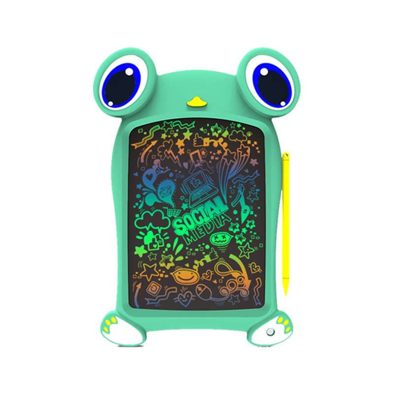 12'' LCD Kids pad Children's Cartoon Animals LCD drawing board Erasable Electronic writing tablet