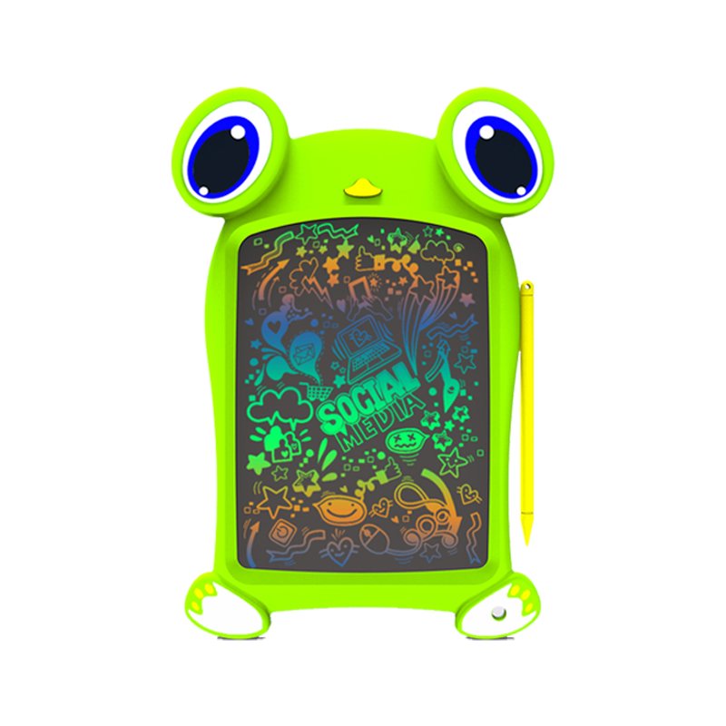 12'' LCD Kids pad Children's Cartoon Animals LCD drawing board Erasable Electronic writing tablet