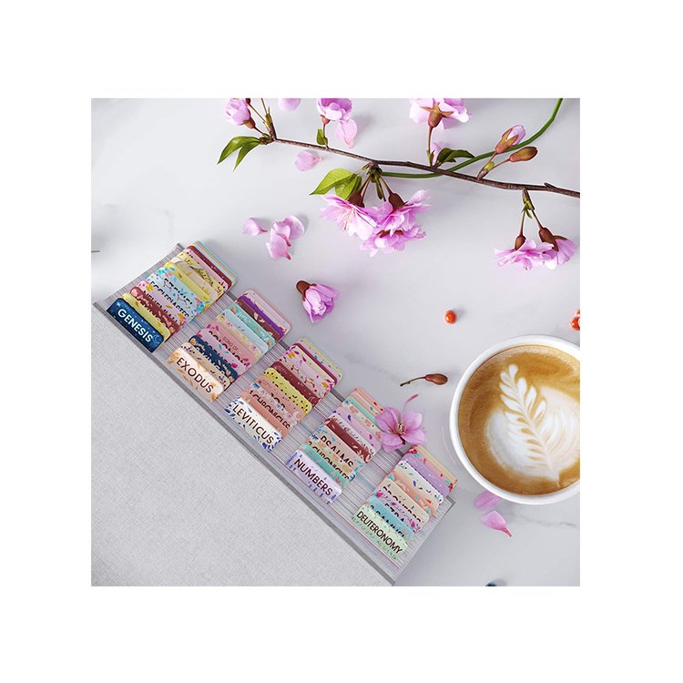 Zhejiang factory OEM Bible Tabs with Old Testament New Testament and blanks for personalization Durable Laminated Bible Tabs