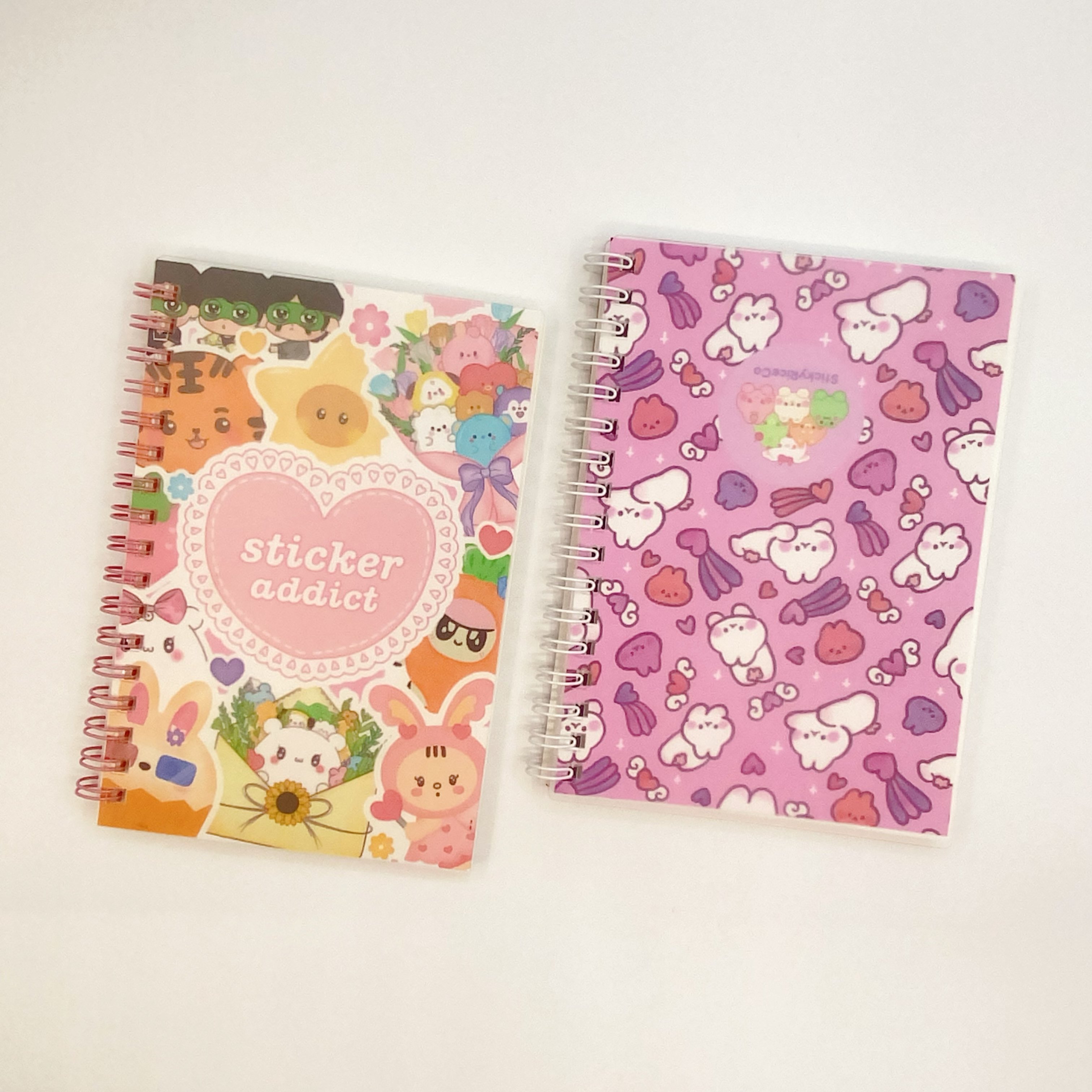 Supplier Direct Sale You Own Design School Stationery Smooth Material Reusable Eco Friendly Glossy Cover Sticker Book
