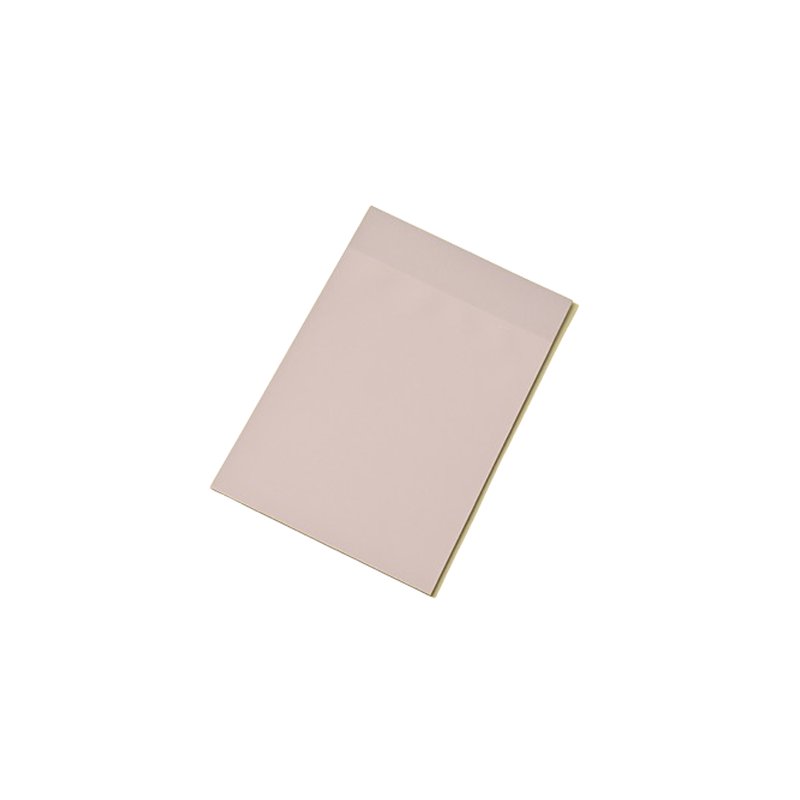 1pcs 3.94*5.91in Superior Quality Flexible Usage Convenient And Fast PET Transparent Memo Pad