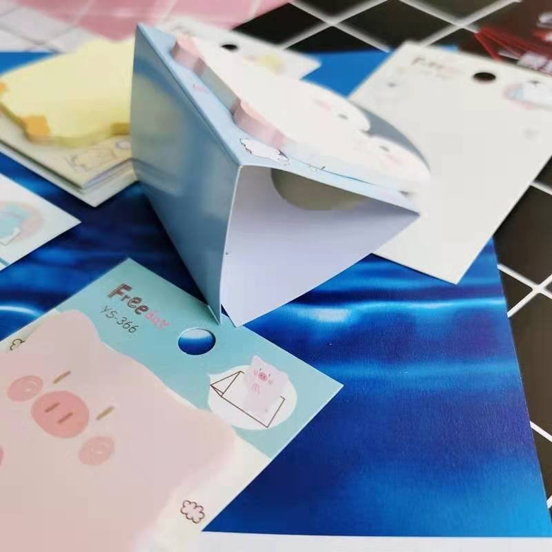 Creative sticky note customization of the opposite sex combination of cartoon cute creative sticky note customization