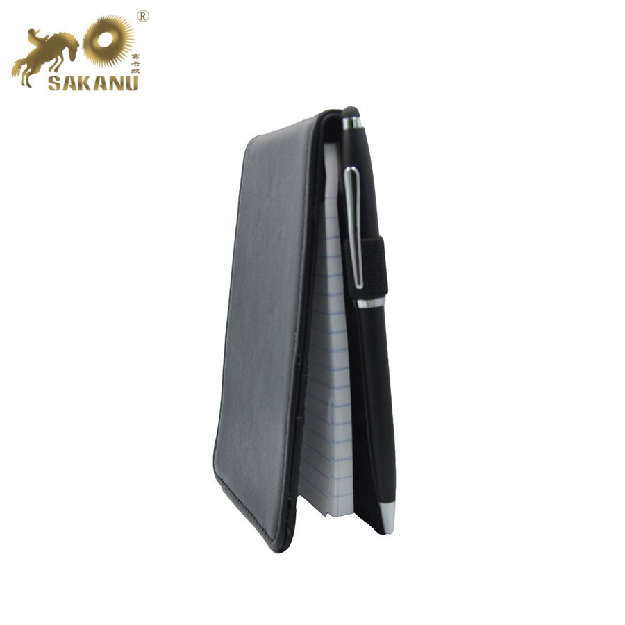 Customize imitation Leather Memo Pad Holder