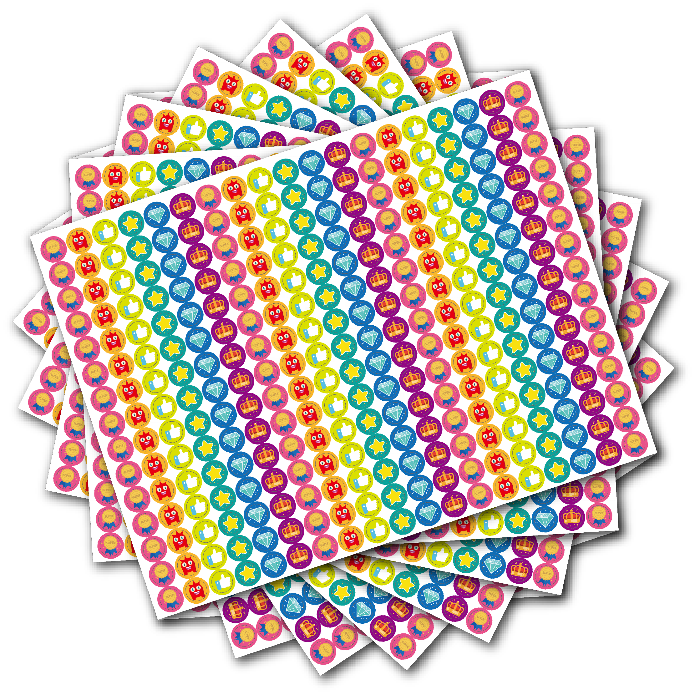 ODM Magnetic Behavior Reward Chart System Pad 26 perforated Chore Charts for Kids Stickers Motivate Responsibility Good Habits