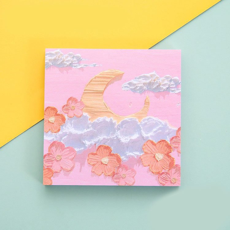 Mini Stickers Memo Pad School Supply Custom Printed Memo Pads Lovely Portable Daily Planner Record Memo Pads