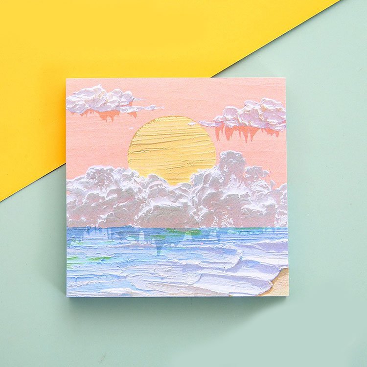 Mini Stickers Memo Pad School Supply Custom Printed Memo Pads Lovely Portable Daily Planner Record Memo Pads