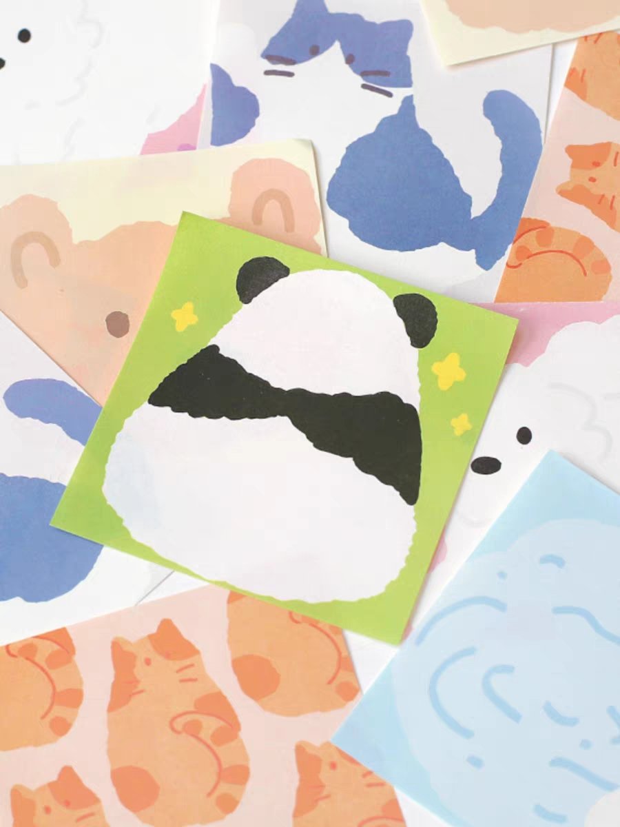 Top Fashion Waterproof Planner White Memo Pad In Plastic Box Weekly To Do Notepad Wall Sticky Note