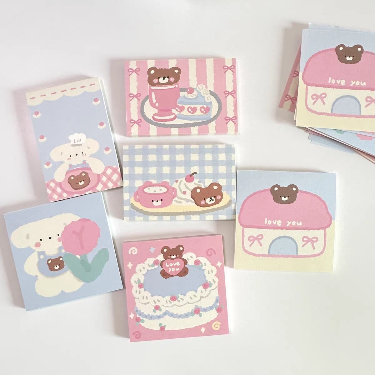 Top Fashion Waterproof Planner White Memo Pad In Plastic Box Weekly To Do Notepad Wall Sticky Note