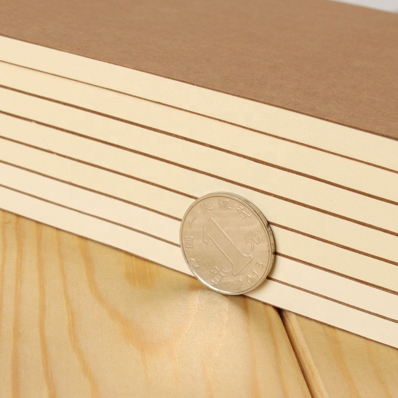 Custom Refillable Paper Notebook Filler Papers Journal Dairy Inserts Refill Leather Notebook Blank Kraft
