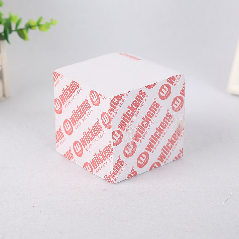 Custom logo 4 Sides Printed Promotional Memo Pad Personalized Cube Sticky Notes with Wooden Pallet