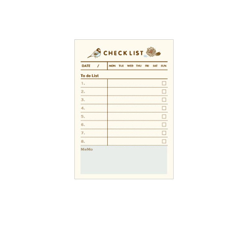 Hot Selling High Quality Promotional Paper Sticky Notepad Time Schedule Weekly Planner