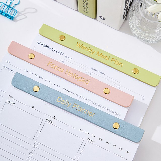 Wholesale PU Leather Memo Pad For Student Morandi Ins Notebooks Factory Planner Notepad Custom