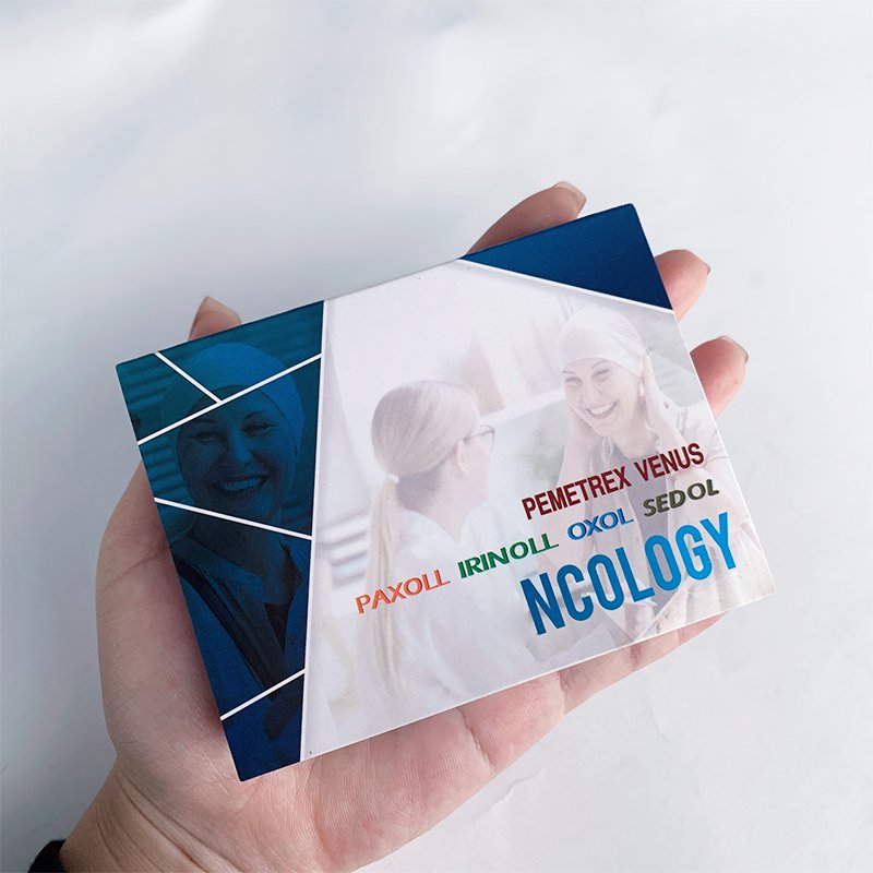 High Quality Custom Multi-Size Sticky Notes Gloss Laminated Cover Notepad Book Type Made from Cardboard Paper