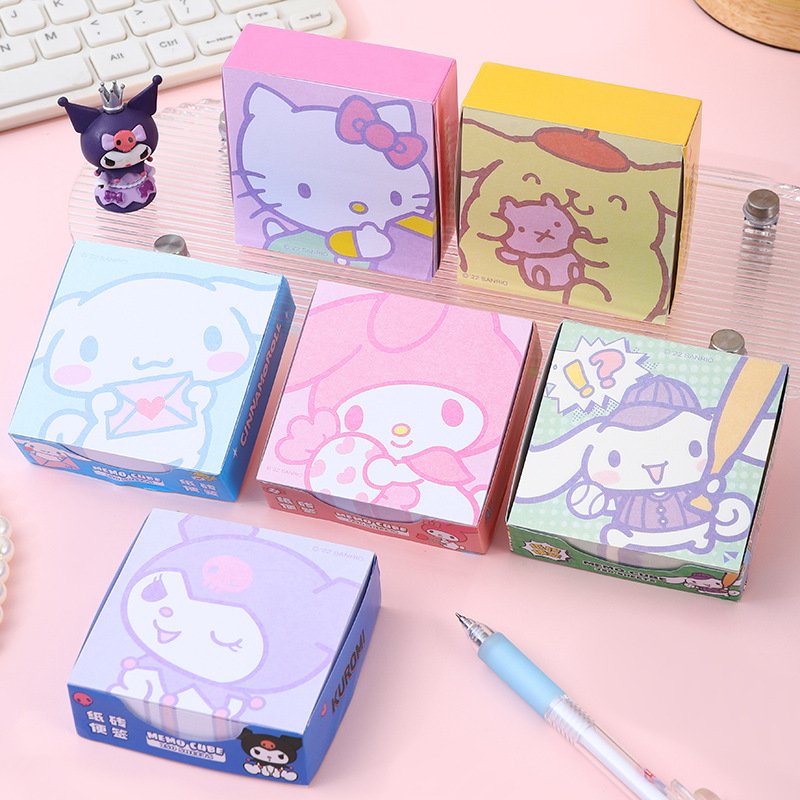 Vigreat New Products Memo Custom Cute Sanrio Sticky Notes Promotional Notepad Wholesale Sticky Pads