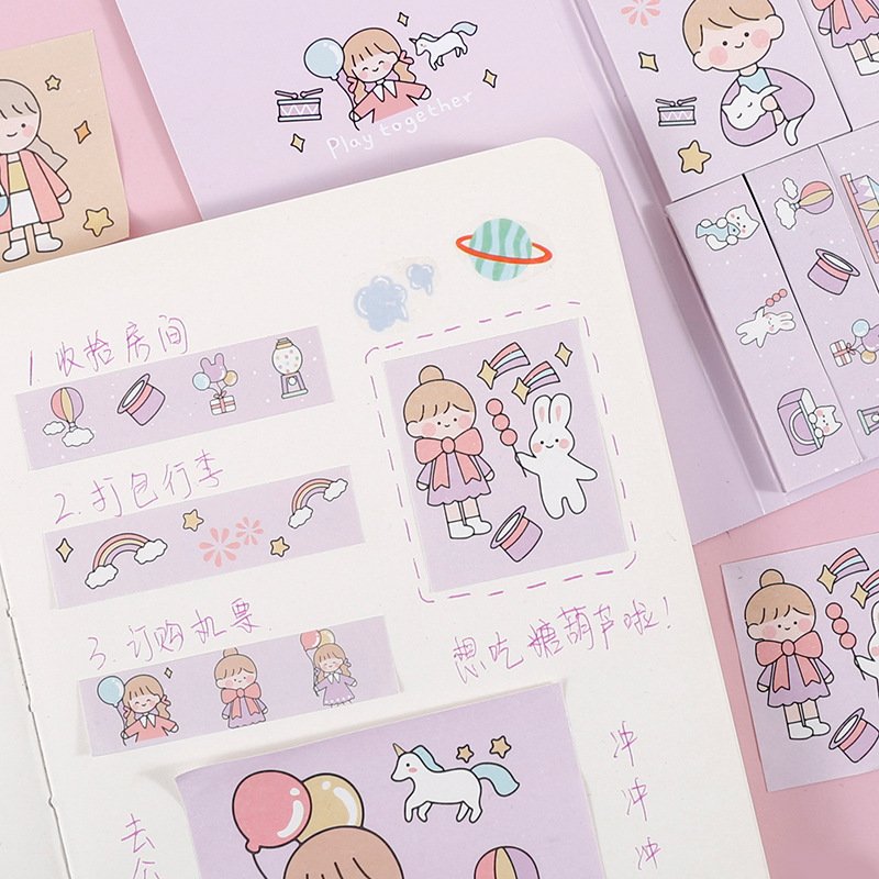 Wholesale Paper Pad Custom Notepad Multiple Colors Posted It Sticky Note Memo Pad