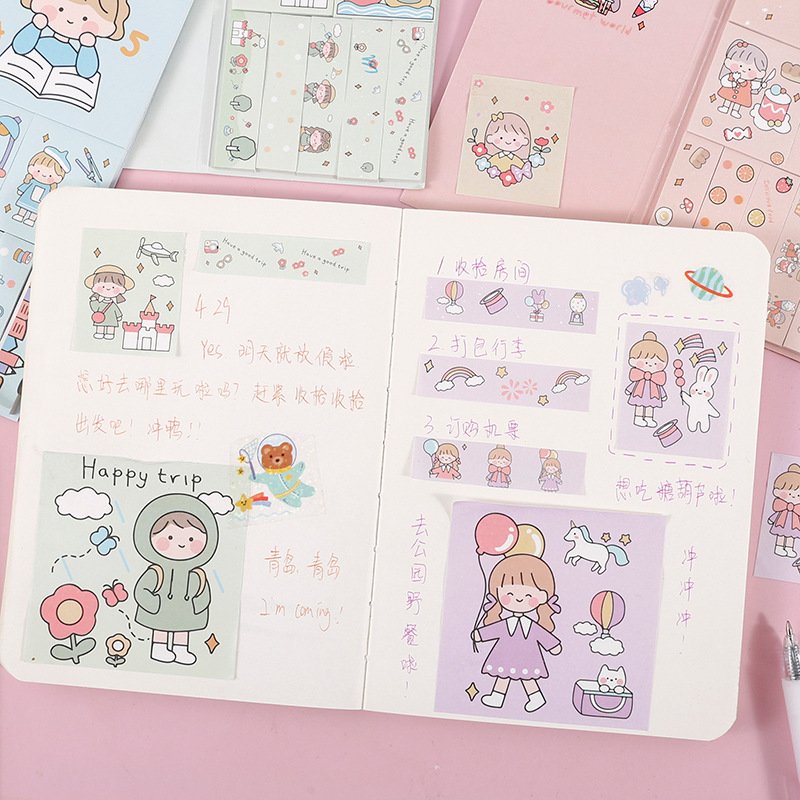 Wholesale Paper Pad Custom Notepad Multiple Colors Posted It Sticky Note Memo Pad