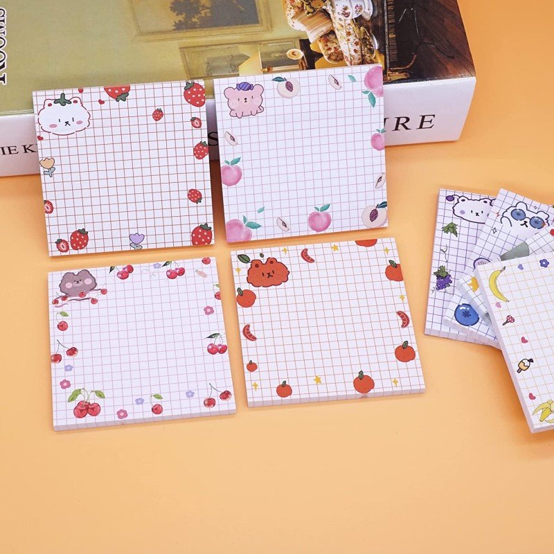 Custom Promotional Kawaii Stationery Notepads Custom Logo Printed Memo Pad Printing