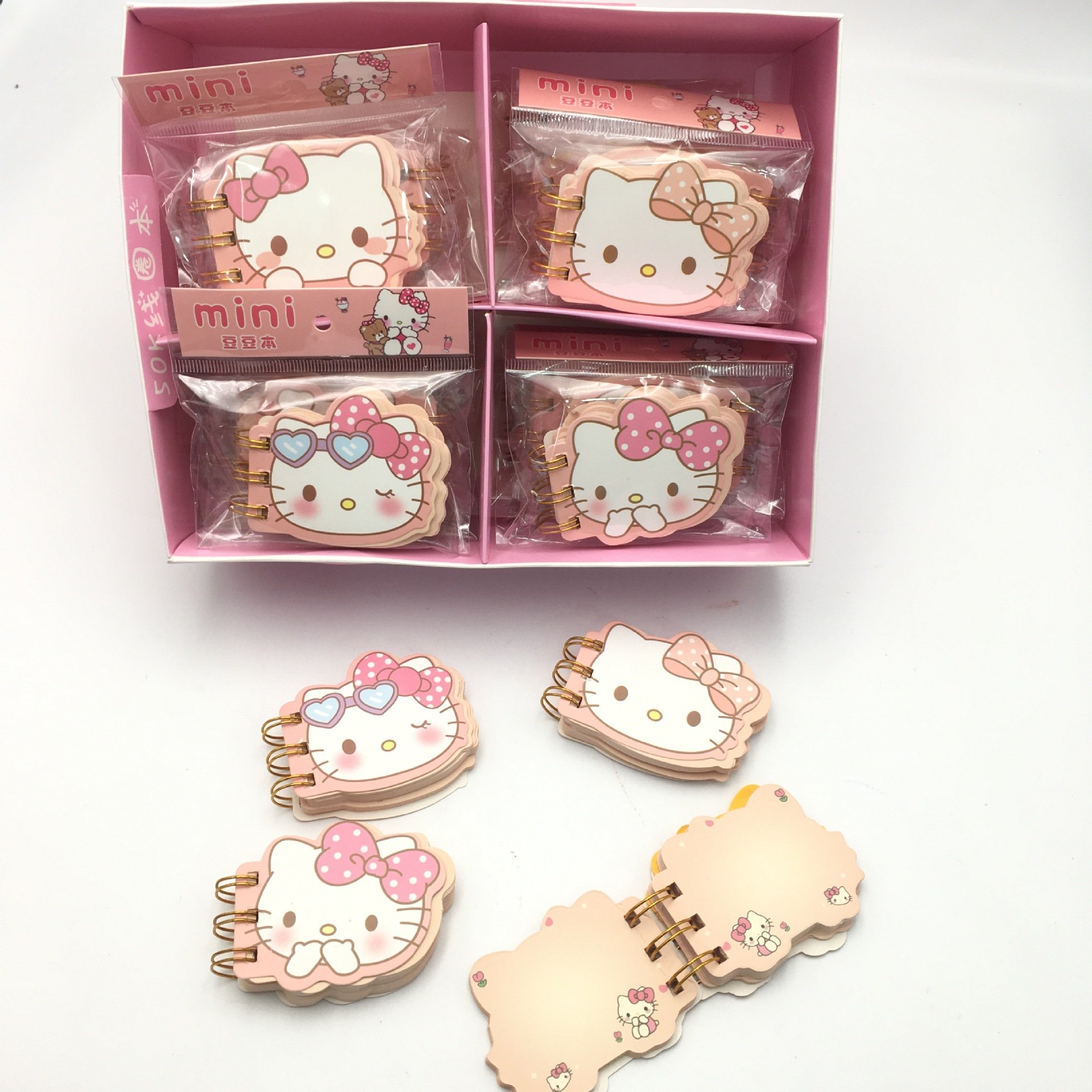 Mini Melody notepad, Cute Kuromi mini note pad, Anime portable KT mini notebook