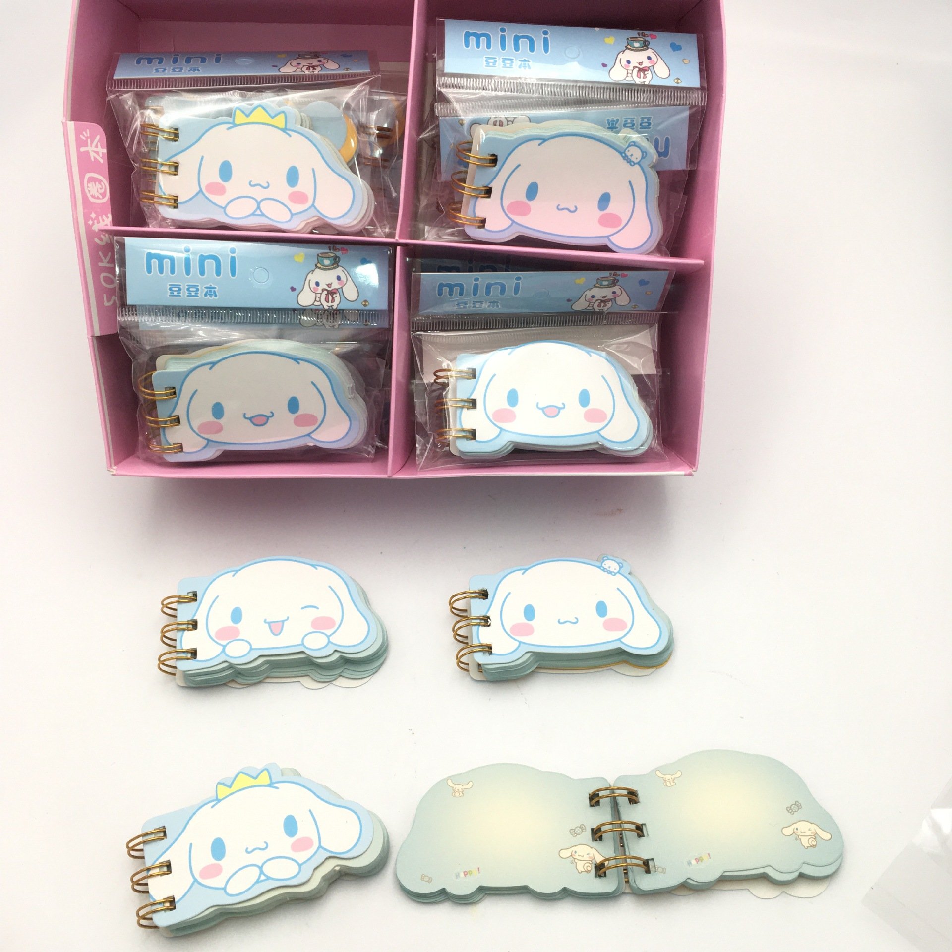 Mini Melody notepad, Cute Kuromi mini note pad, Anime portable KT mini notebook