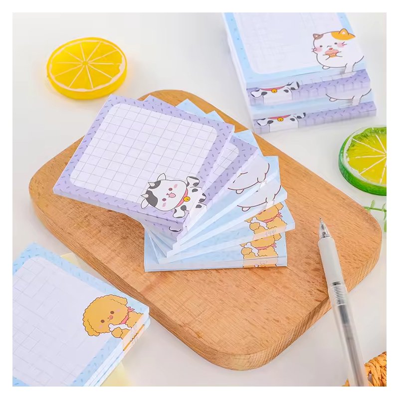 Adhesive Post Notes Easy Post Memo Pads Custom 5.5 X 4.4 Sticky Notes Big Lined Sticky Notes