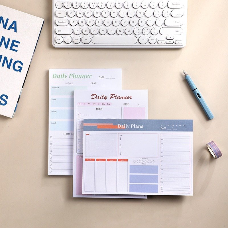 Fridge Sticky Notes Custom Design Magnetic Notepad weekly planner Fridge Magnet note pad