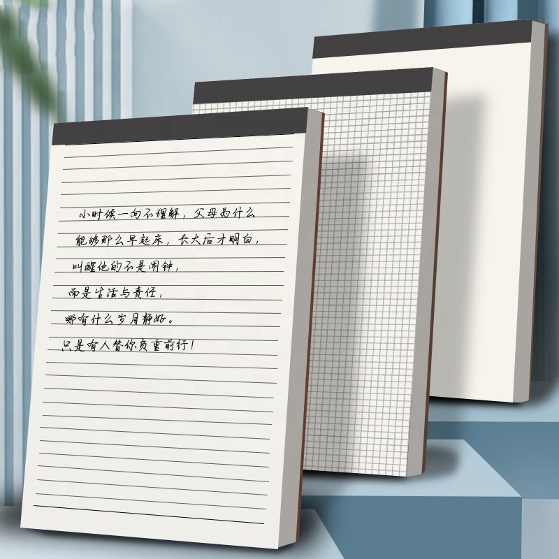 Custom Printing Logo Writing Notepad Memo Notes Pads Tear Away Pages Weekly Planner Planning Notepad Memo Pads