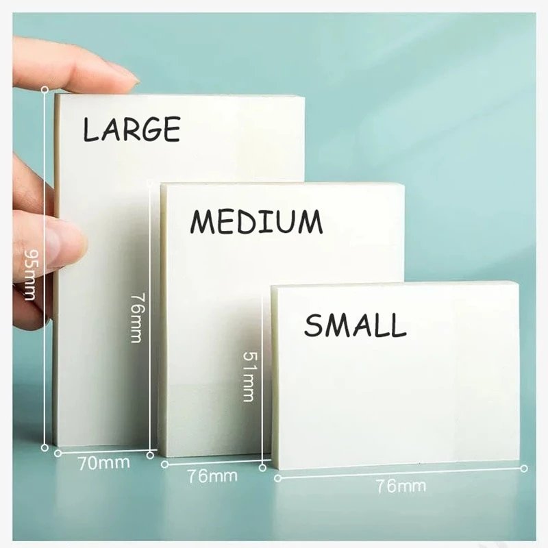 Tear-off Paper Notepad Mini Memo Pads Bookmarks Fluorescence Self-Stick Notes Index Posted It Planner Paper Stickers