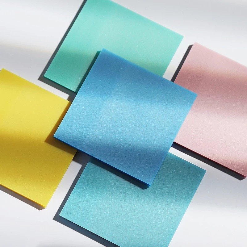 Tear-off Paper Notepad Mini Memo Pads Bookmarks Fluorescence Self-Stick Notes Index Posted It Planner Paper Stickers