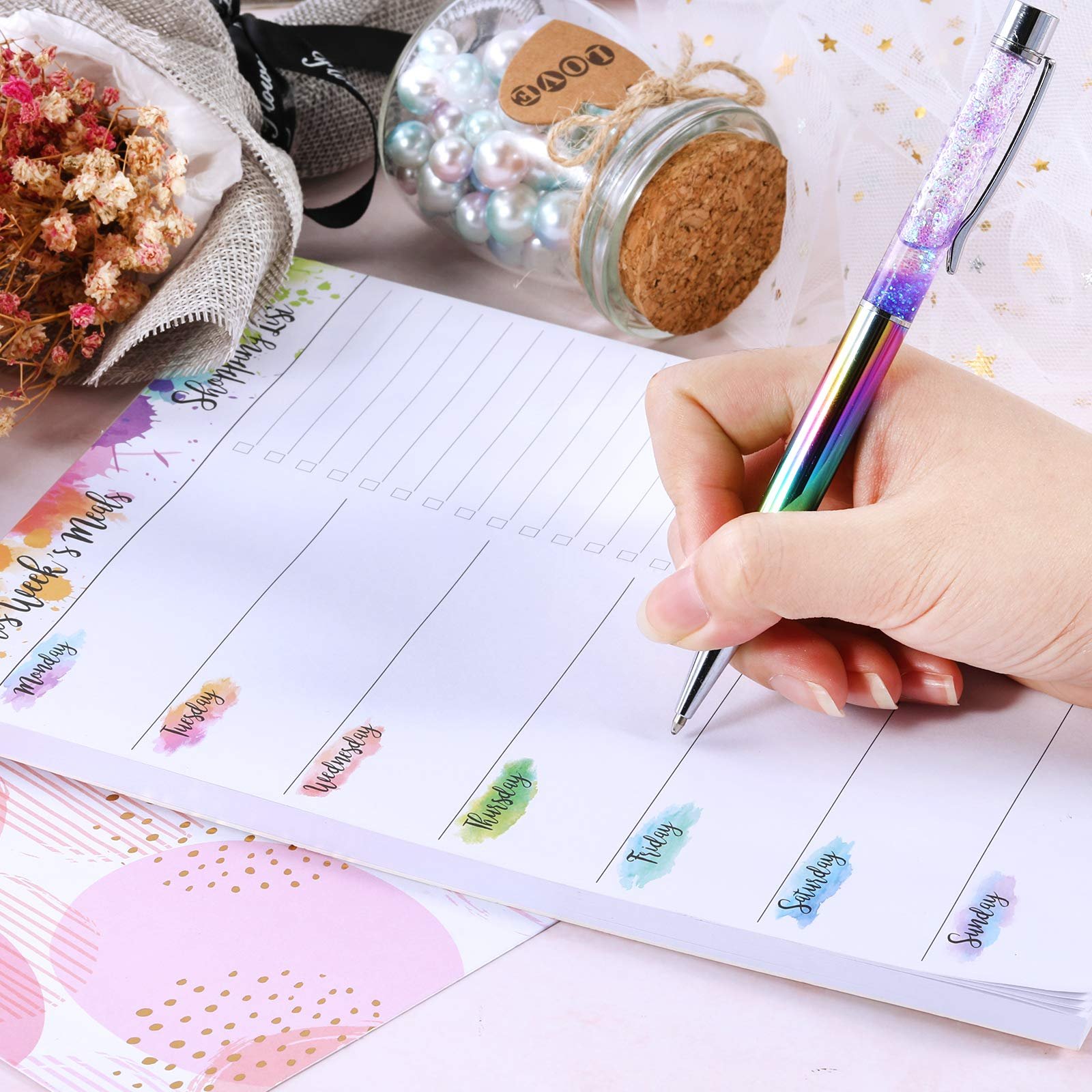 Hot Sale Notebooks Writing Pads Drawing Tablet Pad Fridge Magnetic Notepad Memo Pad