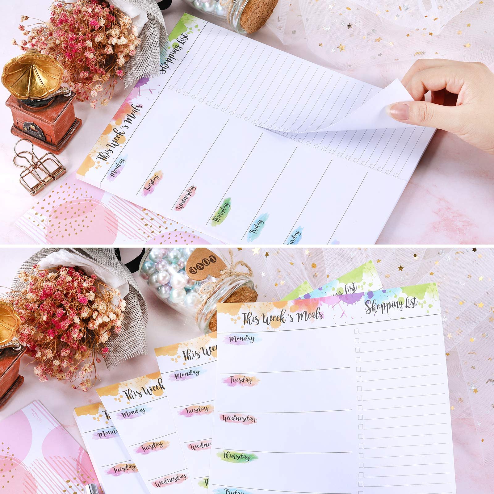 Hot Sale Notebooks Writing Pads Drawing Tablet Pad Fridge Magnetic Notepad Memo Pad